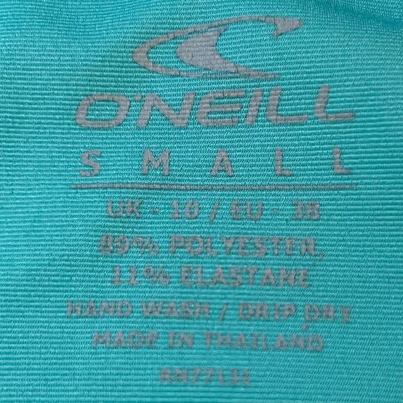 O’Neill Women’s Seafoam Green Rashguard Beach Swim Boating Surfing UPF50 Shirt S - Picture 8 of 10